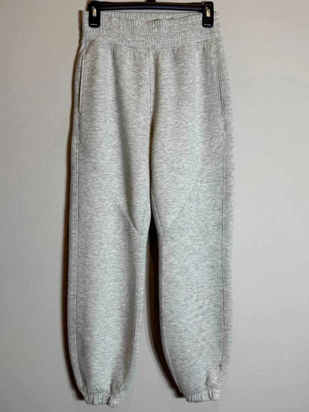 YPB Abercrombie & Fitch neoKNIT Jogger Sweatpants Womens XS Gray Athleisure NWOT
